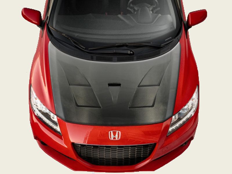 2011-2015 Honda CR-Z Carbon Creations DriTech AM-S Hood - 1
